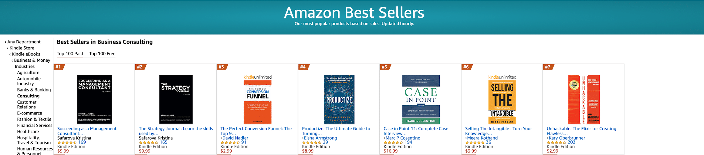 bestsellers published author